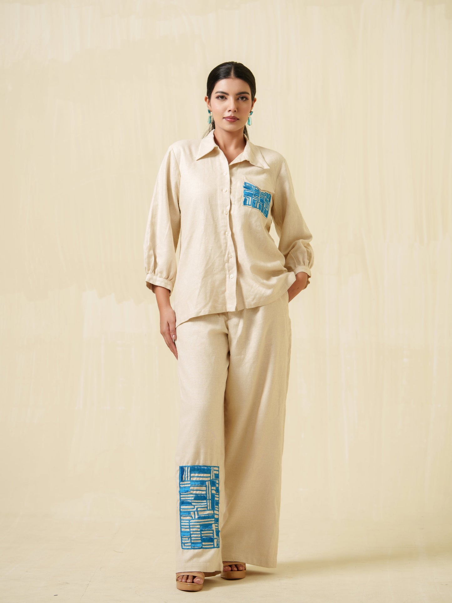 MItali teal co-ord set