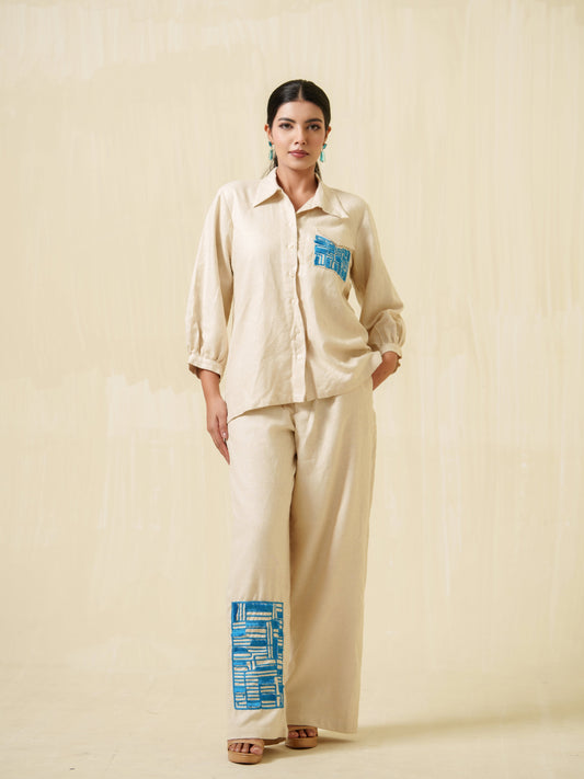 MItali teal co-ord set
