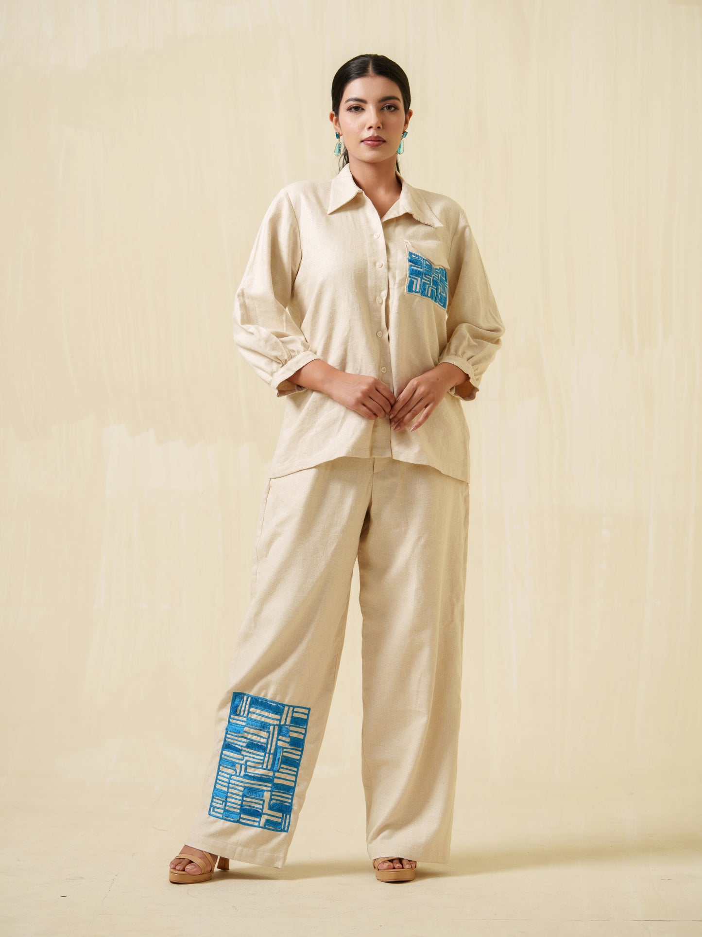 MItali teal co-ord set