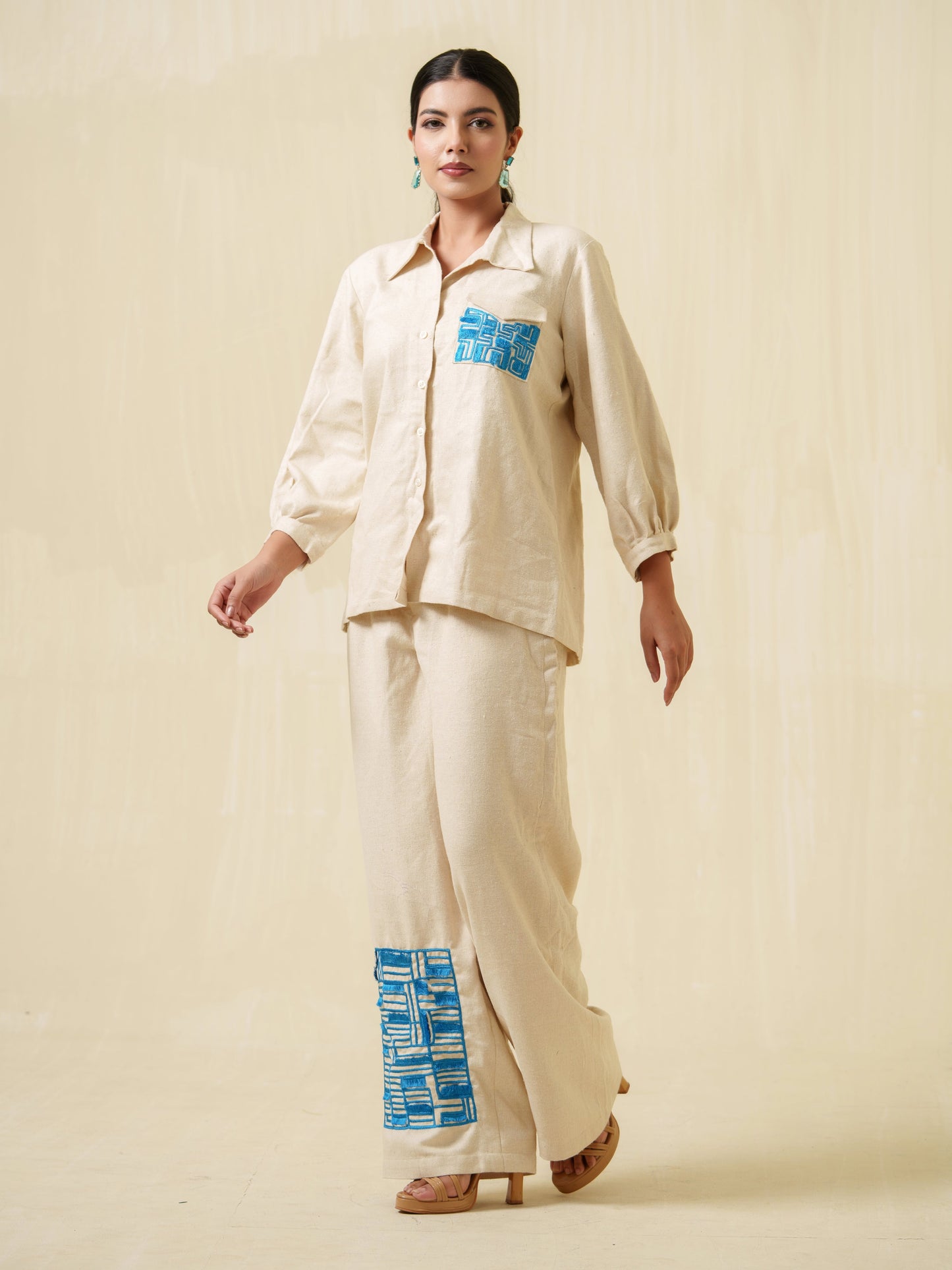 MItali teal co-ord set