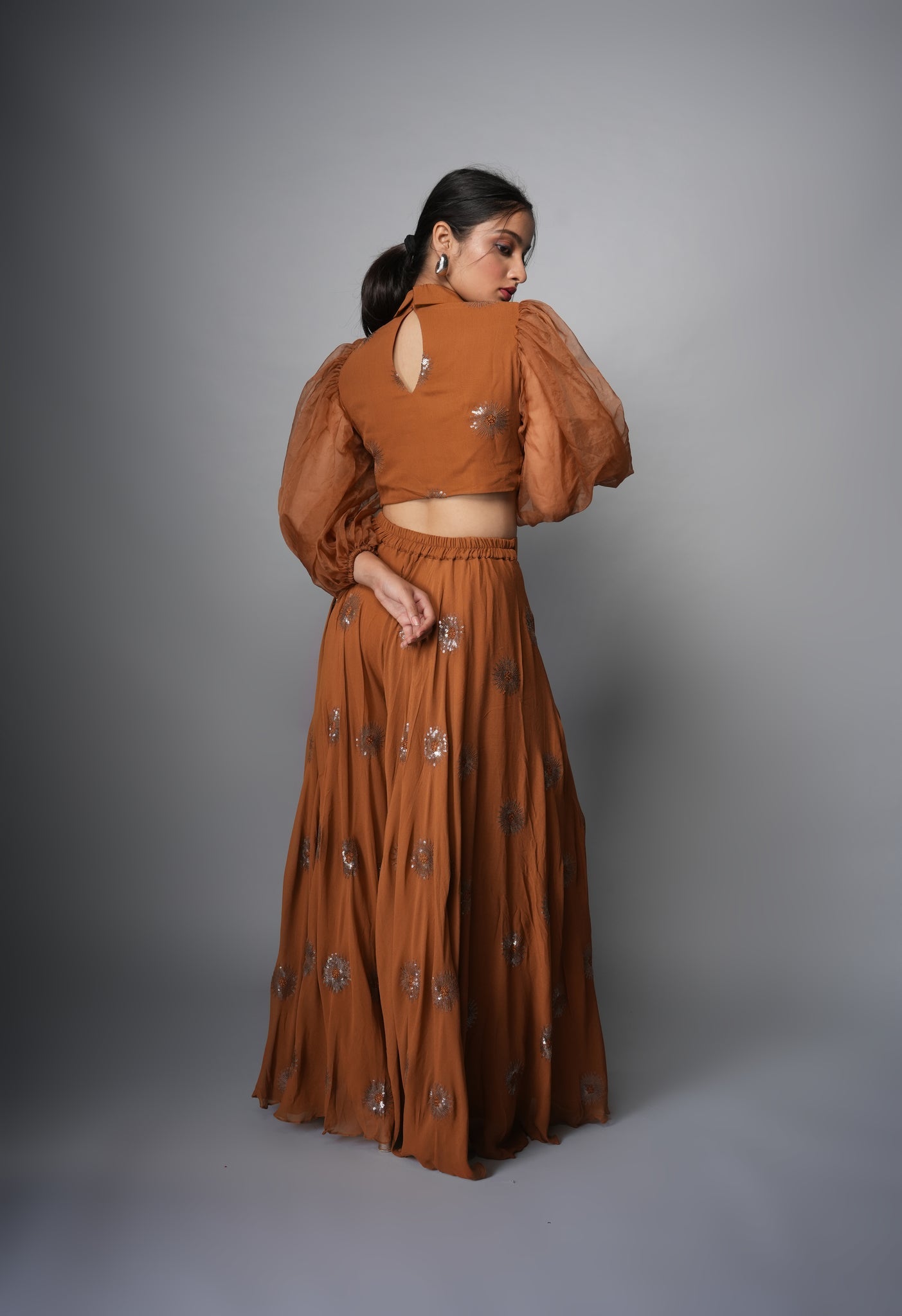 Rust Co-ord Set Coord Aynaa