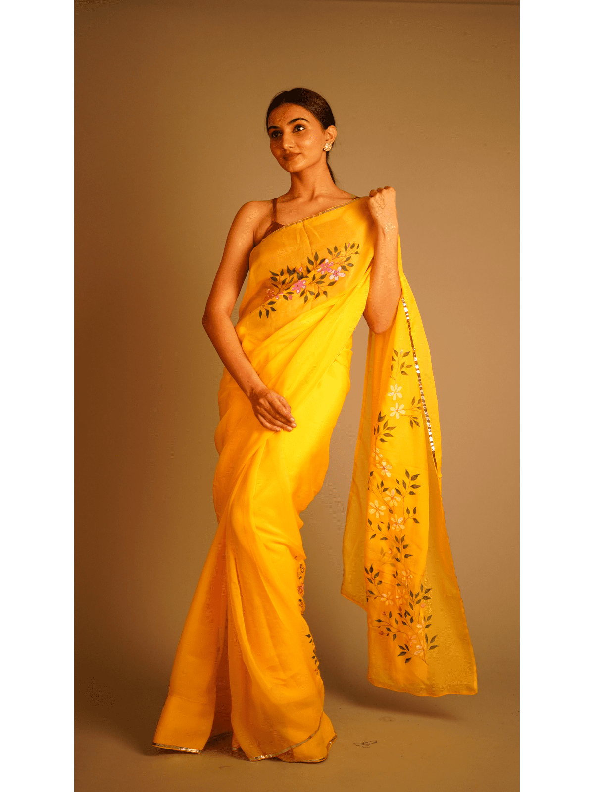 Anokhi Handpainted Saree