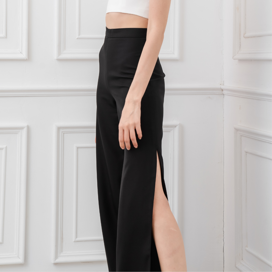 Daisy slit pants